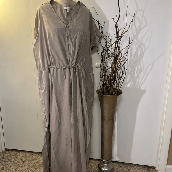 Side Stitch 2X casual short sleeve pants jumper with pockets - Picture 1 of 6